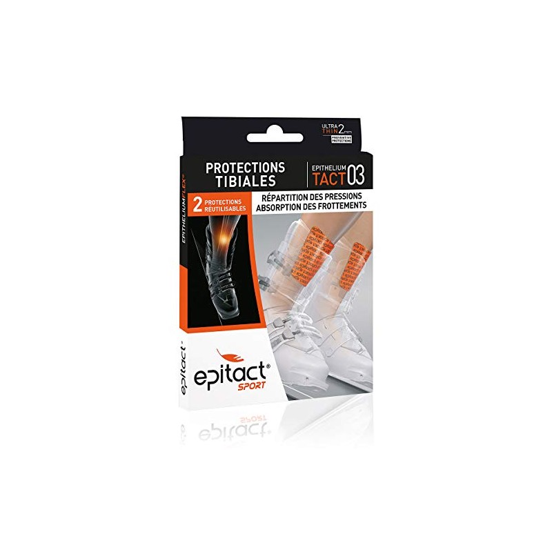 Epitact Protections tibiales EPITHELIUMTACT 03 (Lot de 2 protections)