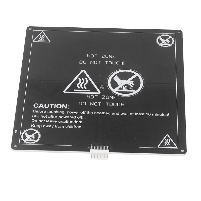 3D Printer Heated Bed 220x220mm 3mm Thick Aluminum Hot Bed