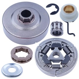 Adefol 3/8" Rim Sprocket Clutch Cover Bearing Kit for Stihl MS340 MS360 034 036 029 039