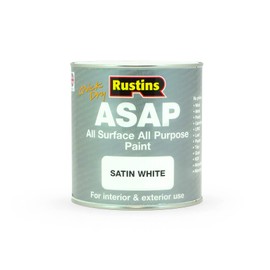 Rustins All Surface All Purpose Paint White 1L