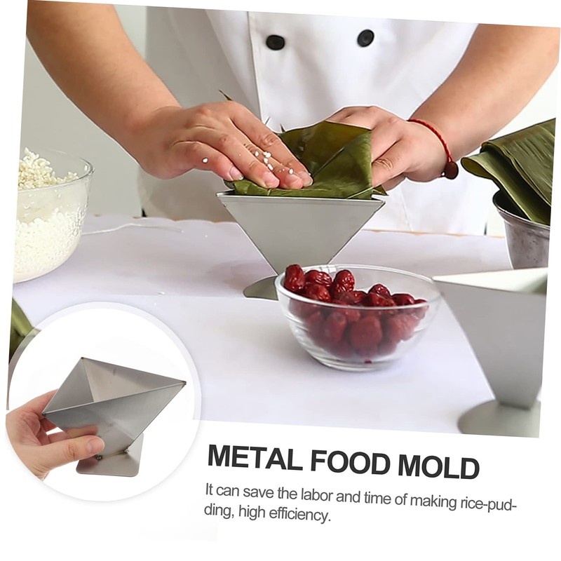 CIYODO Triangle Rice Ball Shaper Stainless Steel Sushi Mold Rice