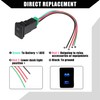 Hihaha 1 Set Spotlight Button Switch Motor Boat Switch with