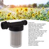 G3/4 Garden Hose Filter Water Pump Strainer Filter Stainless Steel