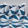 Rapport Home Rapport LEO Geometric Reversible Single Duvet Cover Set,Navy,