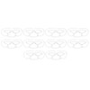 10Pcs Mask Brace Antifog Food Grade Silicone Freely Foldable Reusable