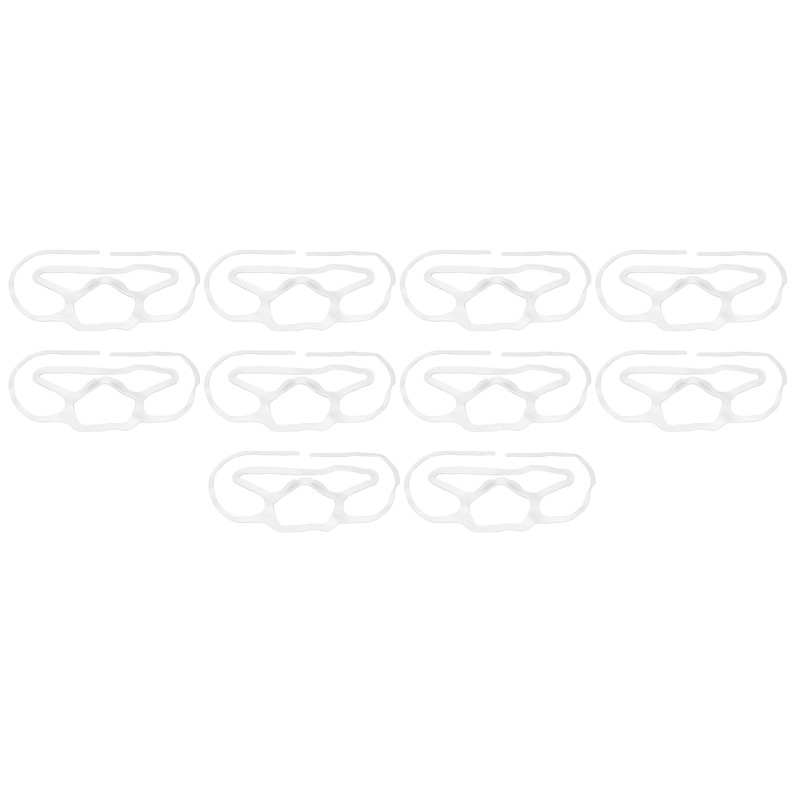 10Pcs Mask Brace Antifog Food Grade Silicone Freely Foldable Reusable