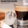 Stainless Steel Reusable Coffee Capsule Filter Refillable Coffee Cup Filter