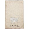 Mud Pie Not That Far Linen Towel