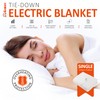 Wärmer Electric Blanket, Fitted Heating Blanket Single (120 x 60cm),