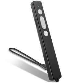 Kinizuxi Presentation Clicker Pointer with Lanyard, 100M Wireless Presenter Remote PPT PowerPoint Clicker, 2.4GHz Presentation Pointer Slide Advancer for Mac Computer Laptop