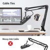 SUNMON Samson Q9U Microphone Boom Arm - Mic Boom Arm
