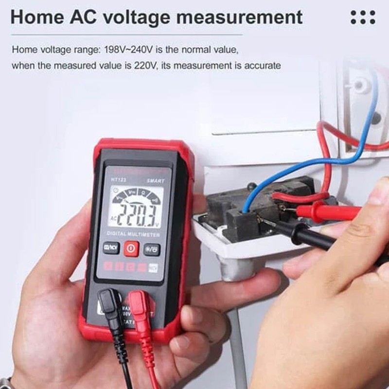 Ht Automatic Digital Multimeter,Tm-510 4000 Counts Smart Digital Multimeter,Digital Display