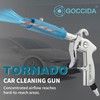 GOCCIDA Upgraded Tornado Air Blow Gun for Deep Car Cleaning