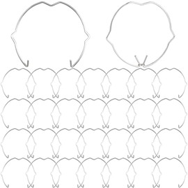 DKARDU 30pcs Lamp Retaining Spring Clip Ring GU10 MR16 Spotlight Downlights Clips Bulb Holder Ring, for Most LED Spots Ceiling Lights Socket LED Halogen Bulbs Fittings