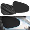 DIZA100 Car Sun Protection for Front Window Pack of 2