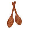 Vie Gourmet Premium Sealed Coconut Bowls and Spoons, Set of