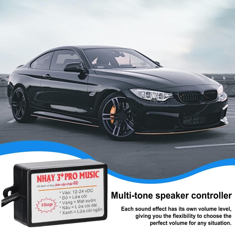 Car Horn Controller | Car Sound Tuner Speaker Controller -