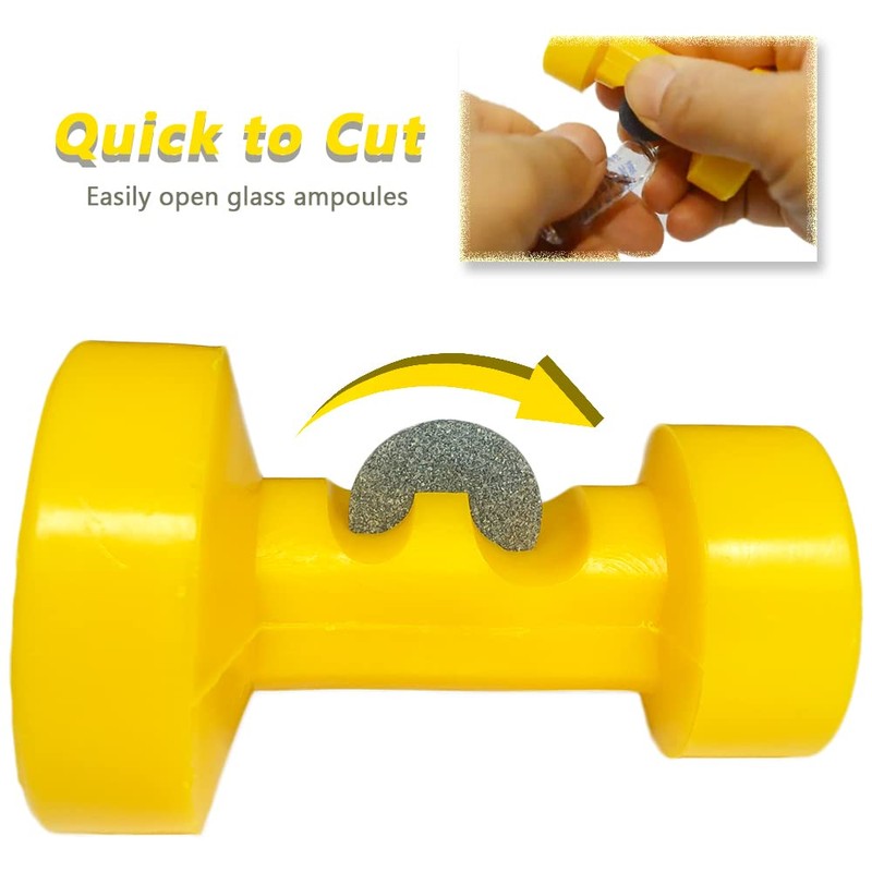 SunMelt Ampoule Vial Bottle Opener, Double-Head Decapper Nursing Cutter Operation
