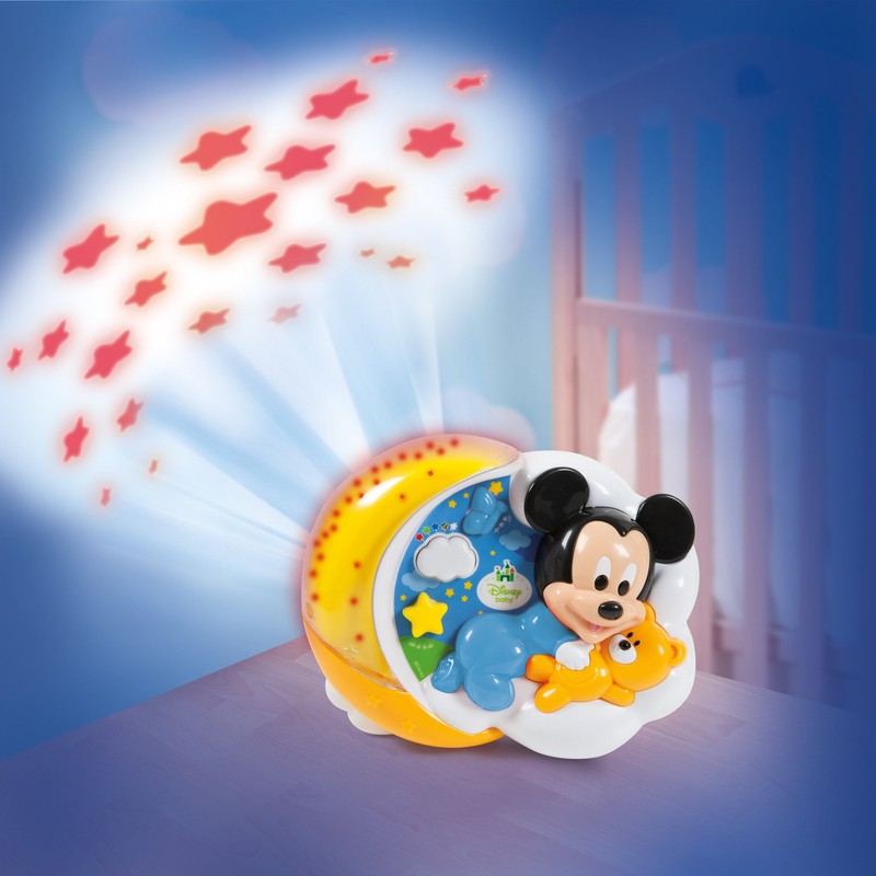 Clementoni 17095 "Baby Mickey Magic Stars Projector" Toy