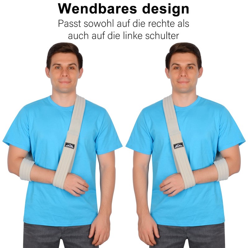 supregear Arm Sling Adjustable Lightweight Comfortable Shoulder Sling Breathable Medical