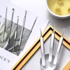 Acne Extractor Blackhead Remover Kit (8-Piece Set) - Pimple Tweezer Needle Beauty Tools Fat