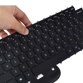 Replacement Keyboard for Dell XPS 15 9500 9510 9520 9530 P91F, XPS 17 9700 9710 9720 9730 P92F, Precision 5550 5560 5570 5750 5760 5770 P91F Series Laptop with Backlit