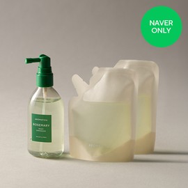 Aromatica Scalp Tonic 100ml + Refill 100mlx2 Set (Total 300ml/select option) / 아로마티카 두피 토닉 100ml + 리필 100mlx2개 세트 (총 300ml/옵션 선택)