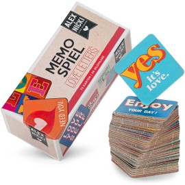 Alex & Nicki Love Playing Love Letters Memory Tile Game Memory Game for Romantic Moments Wedding Gift for Newlyweds