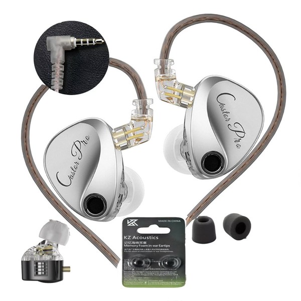 Zengli Kz Castor Pro Auriculares de Alta fidelidad 2 Armadura