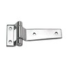 Strap Hinge, Stainless Steel, 4-3/32 in. L