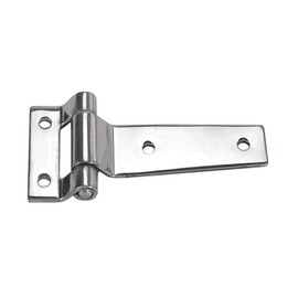 Strap Hinge, Stainless Steel, 4-3/32 in. L