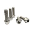 RISON Titanium Bolts M6 x 1.0 x 22 mm Conical