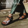Chaioe Boho Double Beads Anklet Turtle Ankle Bracelets Shell Foot