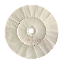 Soft Flannel Polishing Wheel for 16" Woodworking 3-Step Lathe Buffing System