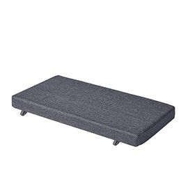 Piano Bench Cushion for Indoor Shoe Storage Non Slip Picnic Bench Pad for Kitchen Dining Table Seat 30 inch x 14, Grey