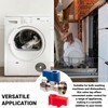 Invero Universal Durable Brass, Stainless Steel Washing Machine Dishwasher Straight