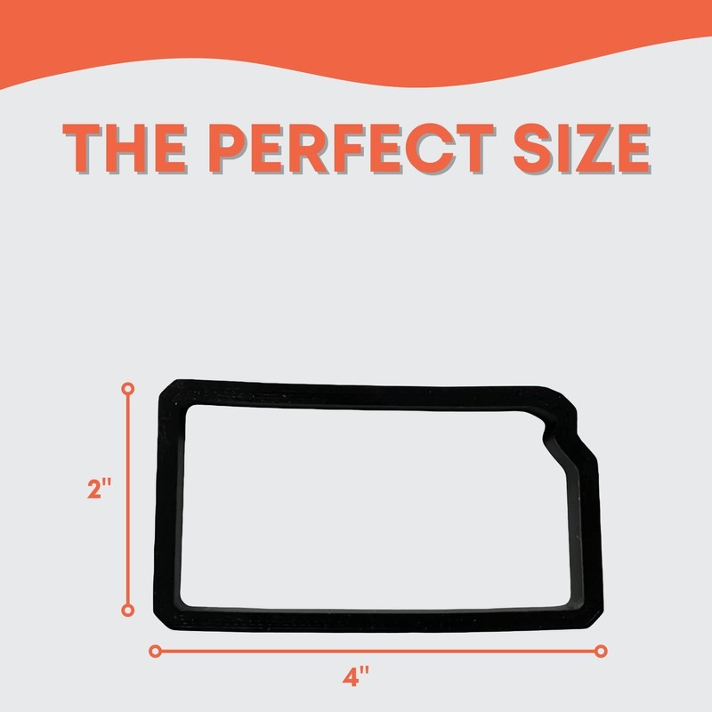 Kansas State Cookie Cutter with Easy to Push Design (4