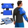 PRO ICE Shoulder Elbow Ice Therapy Wrap - Excellent for