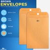 1InTheOffice Clasp Envelopes, Catalog Envelopes, 7 1/2"" Width x 10