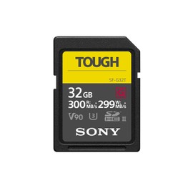 Sony SF-G32T SD-Speicherkarte (32 GB, UHS-II, SD Tough, G Serie)