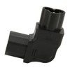 IEC320 C6 to C13 Power Adapter 90 Degree 2.5A‑10A 250V
