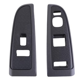 Aublinto Power Window Switch Window Switch Bezel Replacement Right & Left Fit for Chevy Silverado for GMC Sierra 1500 2500 3500 2004-2007 1 Pair LH+RH Side Power Window Switch Bezel 89045120 89045124