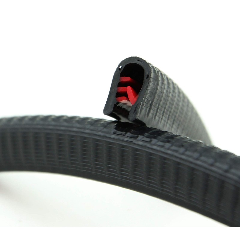SMI-Kantenschutzprofi KS3-6S Edge Protection Profile – PVC Rubber Clamping Profile