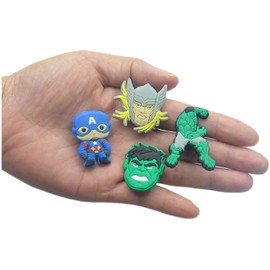 BAOBAOYU 20 50 100pcs PVC Random Different Shoe Charms for Shoe and Wristband Bracelet Decoration Party Gifts