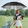 NINEMAX UV Protection Golf Umbrella 62 Inch, Sun Umbrellas UV