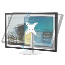 Premium Anodized Aluminum Stand for Show 15/21 (1st, 2nd Gen)- 5.5lbs Capacity, Stable & Height Adjustable. Ideal for kitchen recipe viewing, home office work, and living room entertainment,Silver