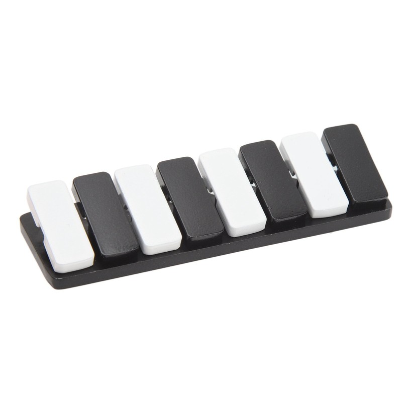 Piano Key Haptic Clicker Toy Zinc Alloy Adult Office Portable