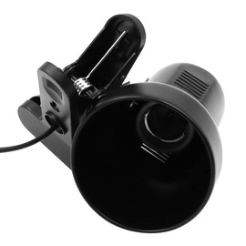 Namvo Lampe de Lecture à Pince, Lamp de Livre à Pince Rotative à 360°, Support d'ampoule E27, Lamp de Table réglable pour Bureau, Lit, Table, Armoire