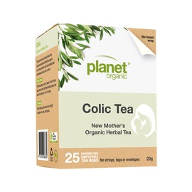 Planet Organic New Mother's Colic Herbal Tea 25 Tea Bags