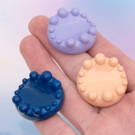 9pcs Worry Stone Anxiety Relief Sensory Fidget Toy for Adults Pocket Sized Calm Your Mind Stop Nail Biting Hand Rubbing Stress Relief Small Angel Design Perfect for ADHD Self Regulation